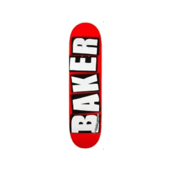 BRAND LOGO WHITE 8.125 BAKER DECK SKATE