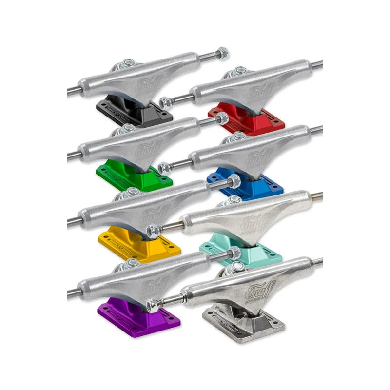 DECADE PRO 139mm X1 SATIN NATURAL/RED TRUCKS ENUFF 4 DECADE PRO 139mm X1 SATIN NATURAL/RED TRUCKS ENUFF – Image 2