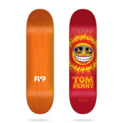 Deck Penny Sun Red 8.125" FLIP Skateboard