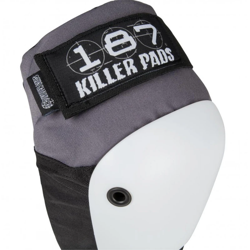 Genouillères 187 Killer Pads Fly Knee Grey/Black/White 5 Genouillères 187 Killer Pads Fly Knee Grey/Black/White – Image 3