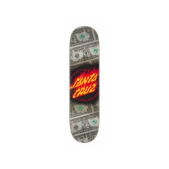 Planche Dollar Flame Dot 8" SANTA CRUZ Skateboard