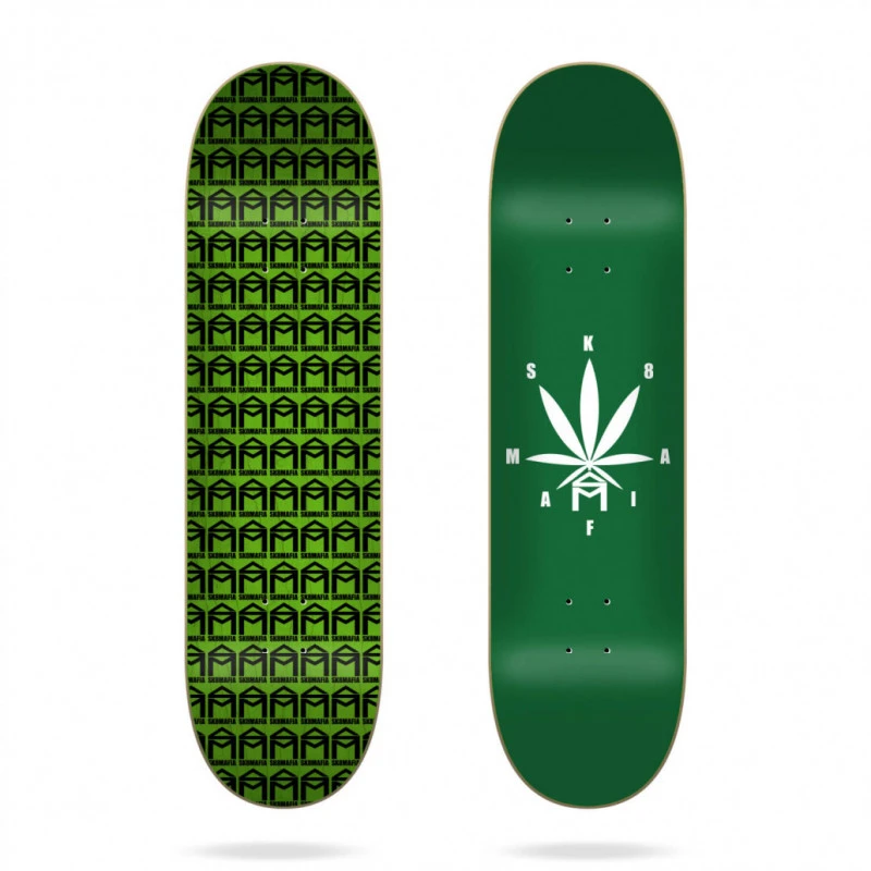 Planche How High Green 8" SK8MAFIA Skateboard 3 Planche How High Green 8" SK8MAFIA Skateboard