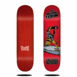 Plateau The Mutant Elbow CRUZADE Skateboard 8.25"