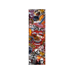 POWELL PERALTA GRIP PLAQUE OG STICKERS WHITE 9 X33