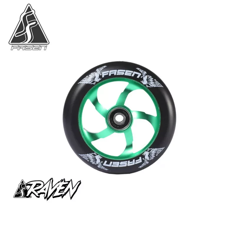 Roue Raven 110mm 88A FASEN Trottinette Freestyle 3 Roue Raven 110mm 88A FASEN Trottinette Freestyle
