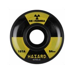 Roues Radio Active 54mm 101A CS Conical Black HAZARD Wheels