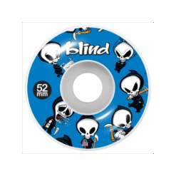 Roues Reaper Wallaper Blue 52mm 99A BLIND Skateboard