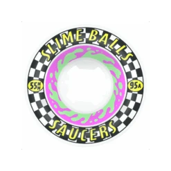 Roues Saucers 55mm 95A SLIME BALLS