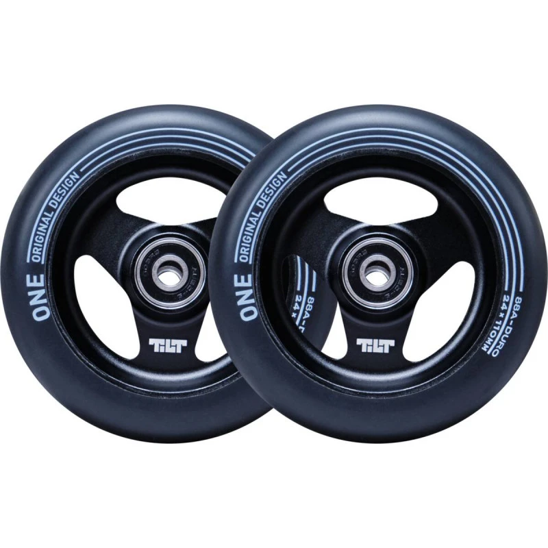 Roues Stage I 120mm X2 TILT Trottinette Freestyle 3 Roues Stage I 120mm X2 TILT Trottinette Freestyle