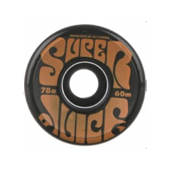 Roues Super Juice Noir 60mm 78A OJ WHEELS