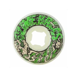 Roues Vomit II White Green 54mm 97A SLIME BALLS
