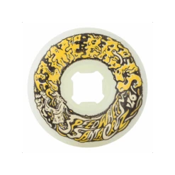 Roues Vomit II White Yellow 56mm 97A SLIME BALLS