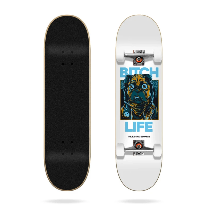 Skate Complet Life 7.87" TRICKS Skateboards 3 Skate Complet Life 7.87" TRICKS Skateboards