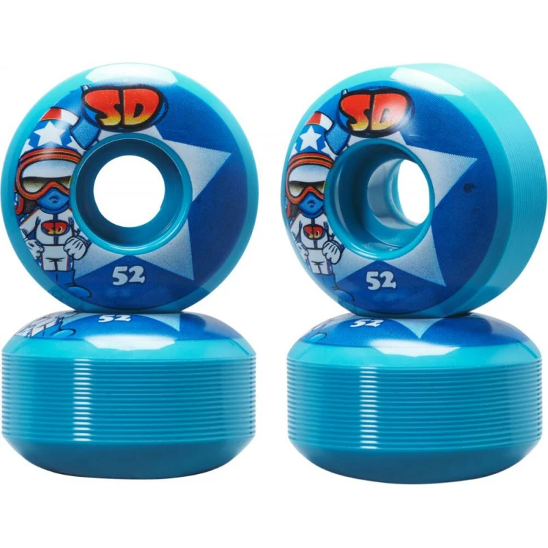 Stars 52mm/99a X4 SPEED DEMONS Roues Skate 3 Stars 52mm/99a X4 SPEED DEMONS Roues Skate
