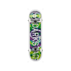 Timeworks Green Tie Dye 8.25" DARKSTAR Skateboard