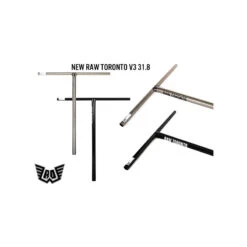 Guidon RAW Toronto V3 31.8 -Magasin De Skate De Qualité toronto v3 318 raw guidon trottinette 3